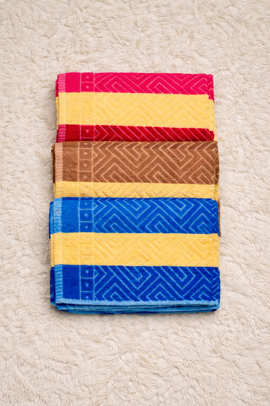 Lovely Stripes Towels (12 Pieces)