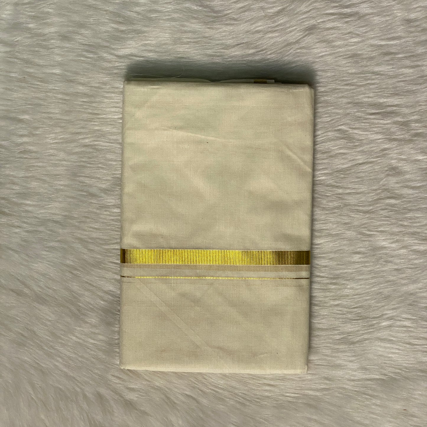 Single Line Gold Dhoti