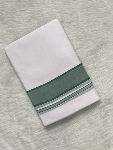 Slate Border Dhoti