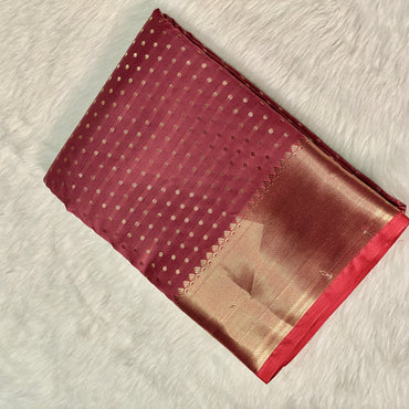 Banarasi Butti Bavinji Red