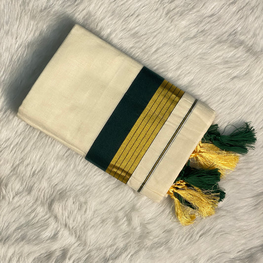 Contrast Kasavu Set Mundu