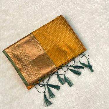Saheli Collections Soft Silk Yellow