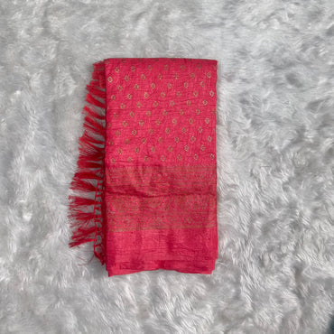 Kasmiri Silk Saree Red Dress Code