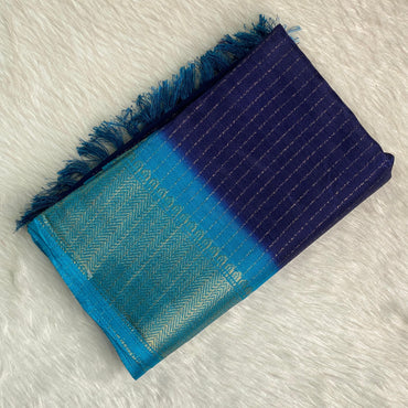 Nila Light weight Saree Blue