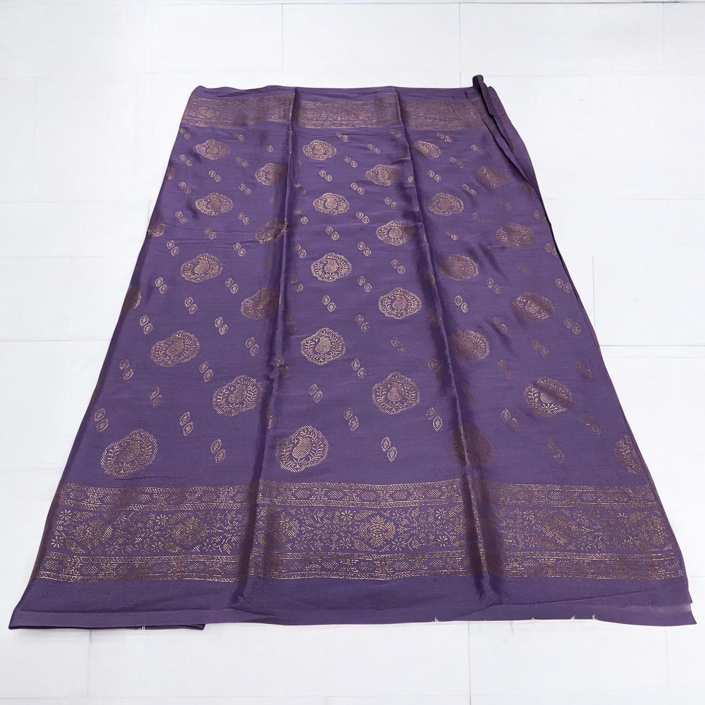 Kashmiri Silk Saree Lavender (Dress Code)