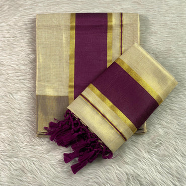 Chothi Set Mund with Purple Border