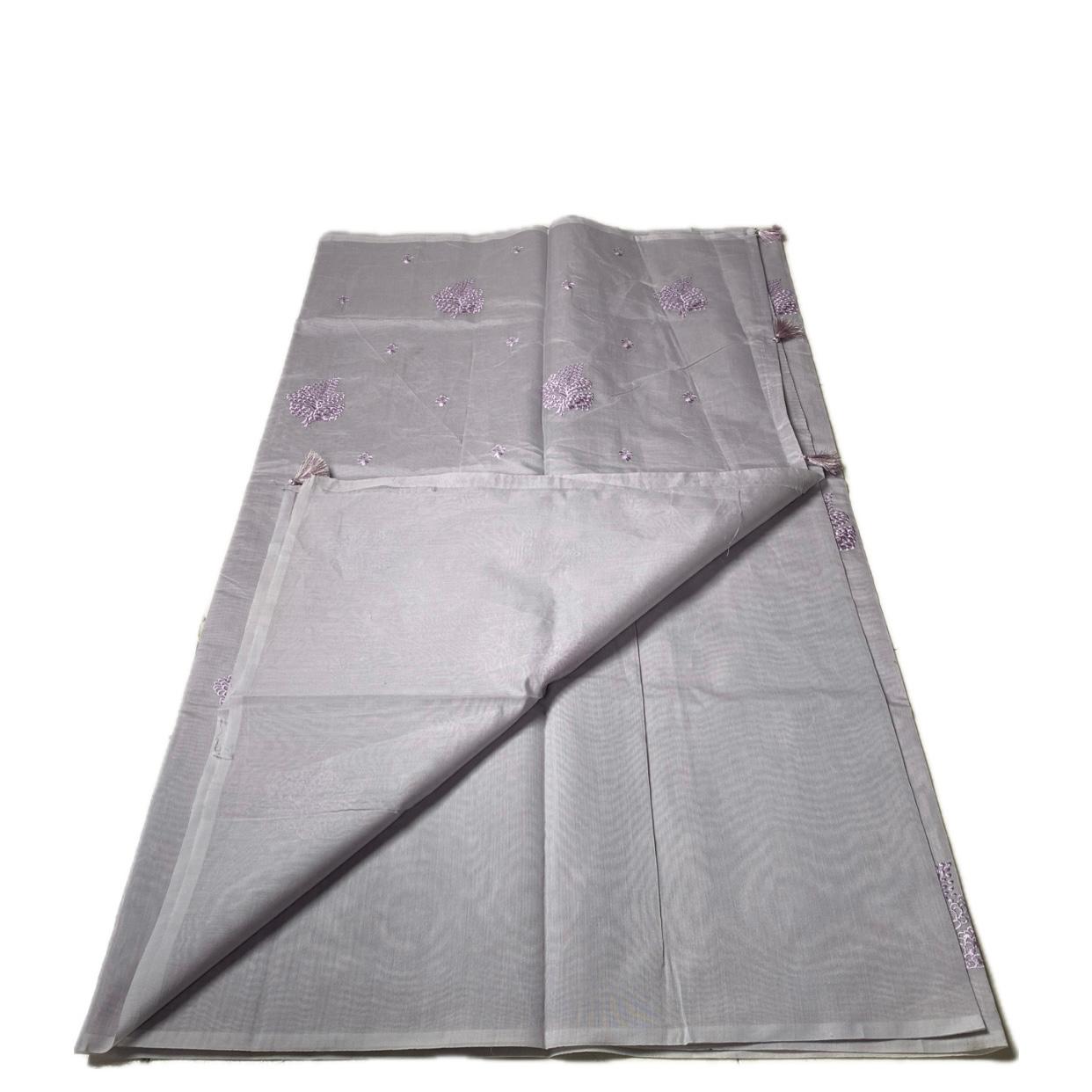 Marie Vintage Violet Floral Motif Saree