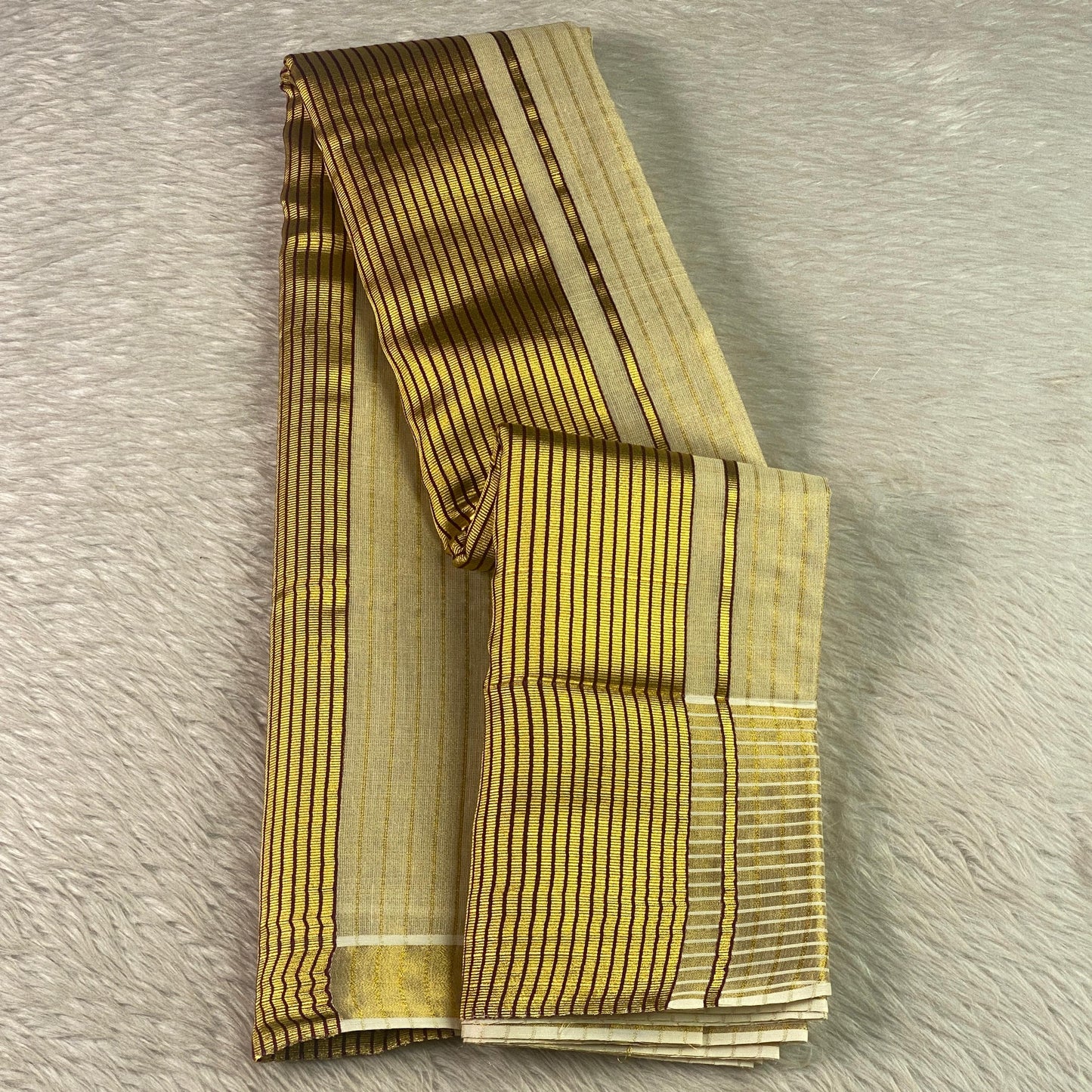 Barani Golden Glow Saree 🌼Purple