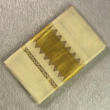 Malabar Heritage Kasavu Saree