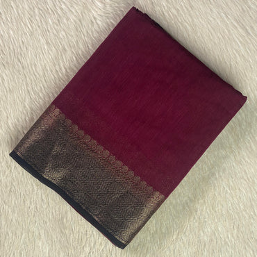 Deepika Georgette Banarasi Saree in Purple