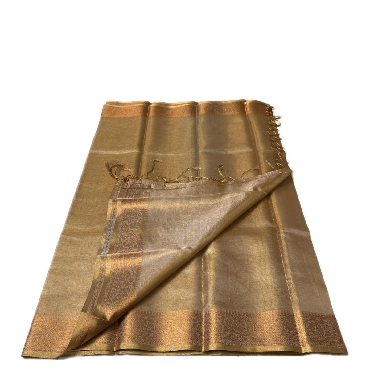 Gouri Golden Tissue Silk saree