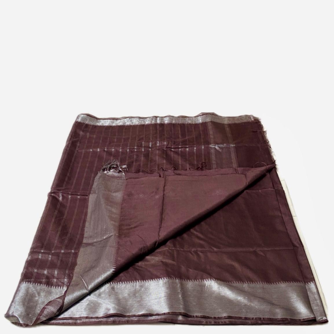 Rambha Semi Silk Saree in Maroon