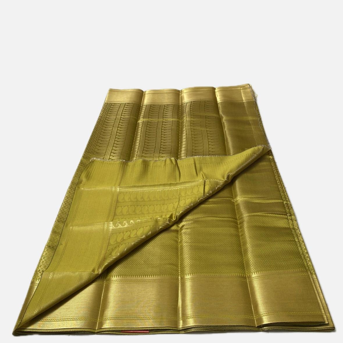 Thrisha wedding Silk Saree in Green