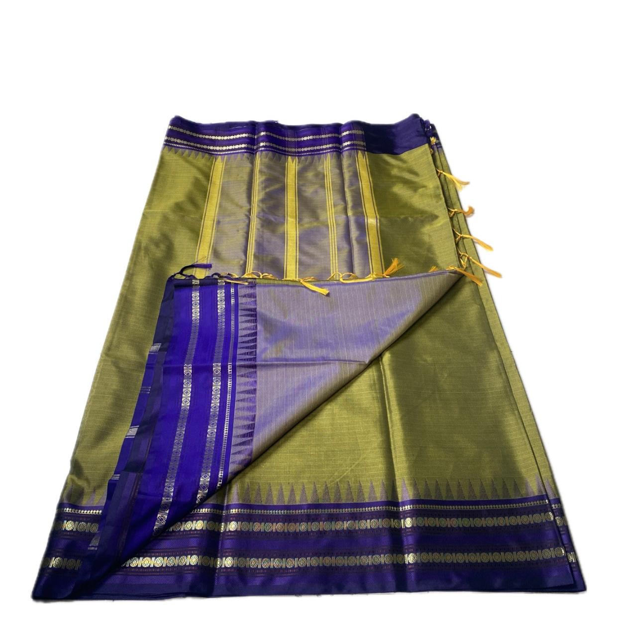Sisira Semi Soft Silk Saree with Contrast Border (Dress Code)