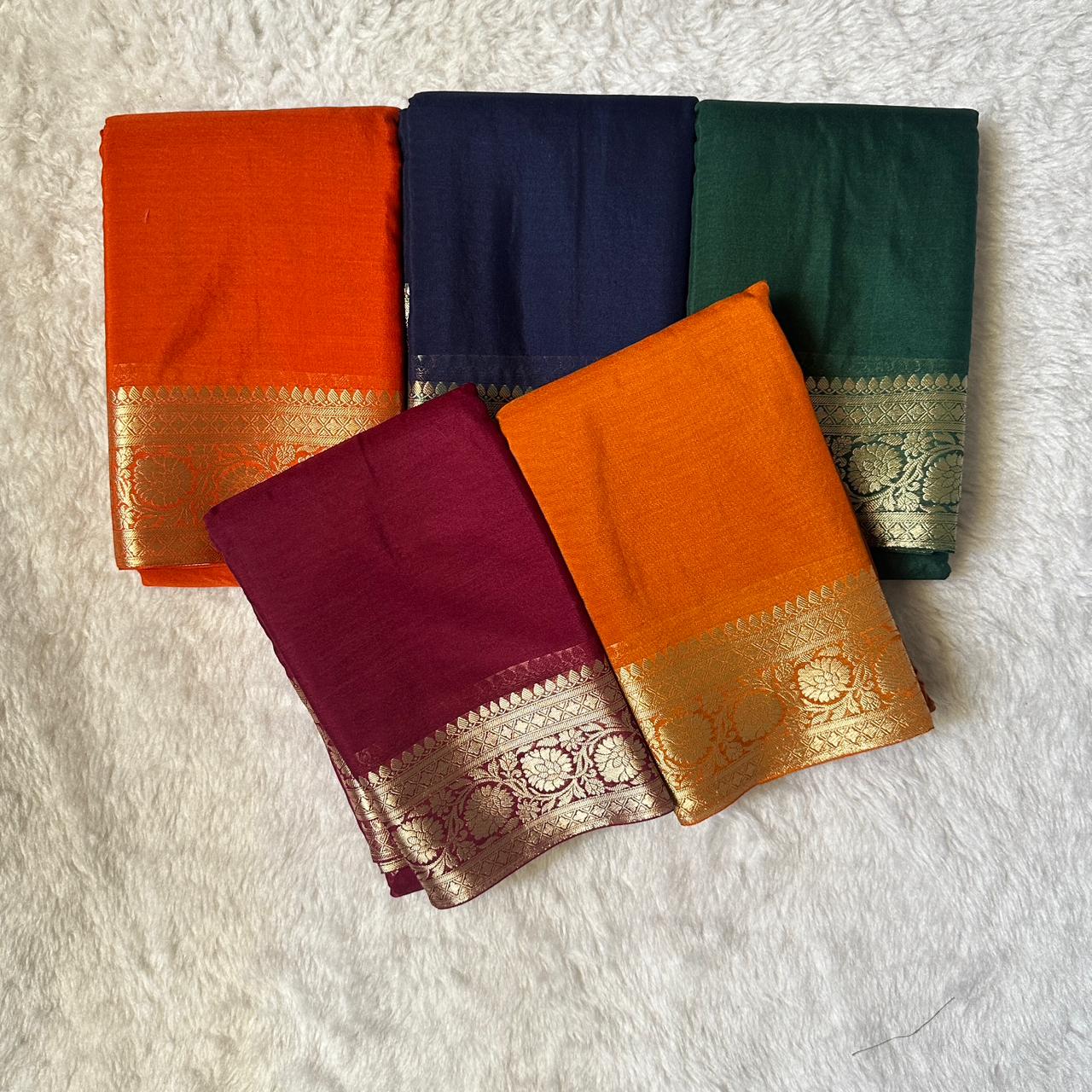 Elegant Banarasi Saree Purple