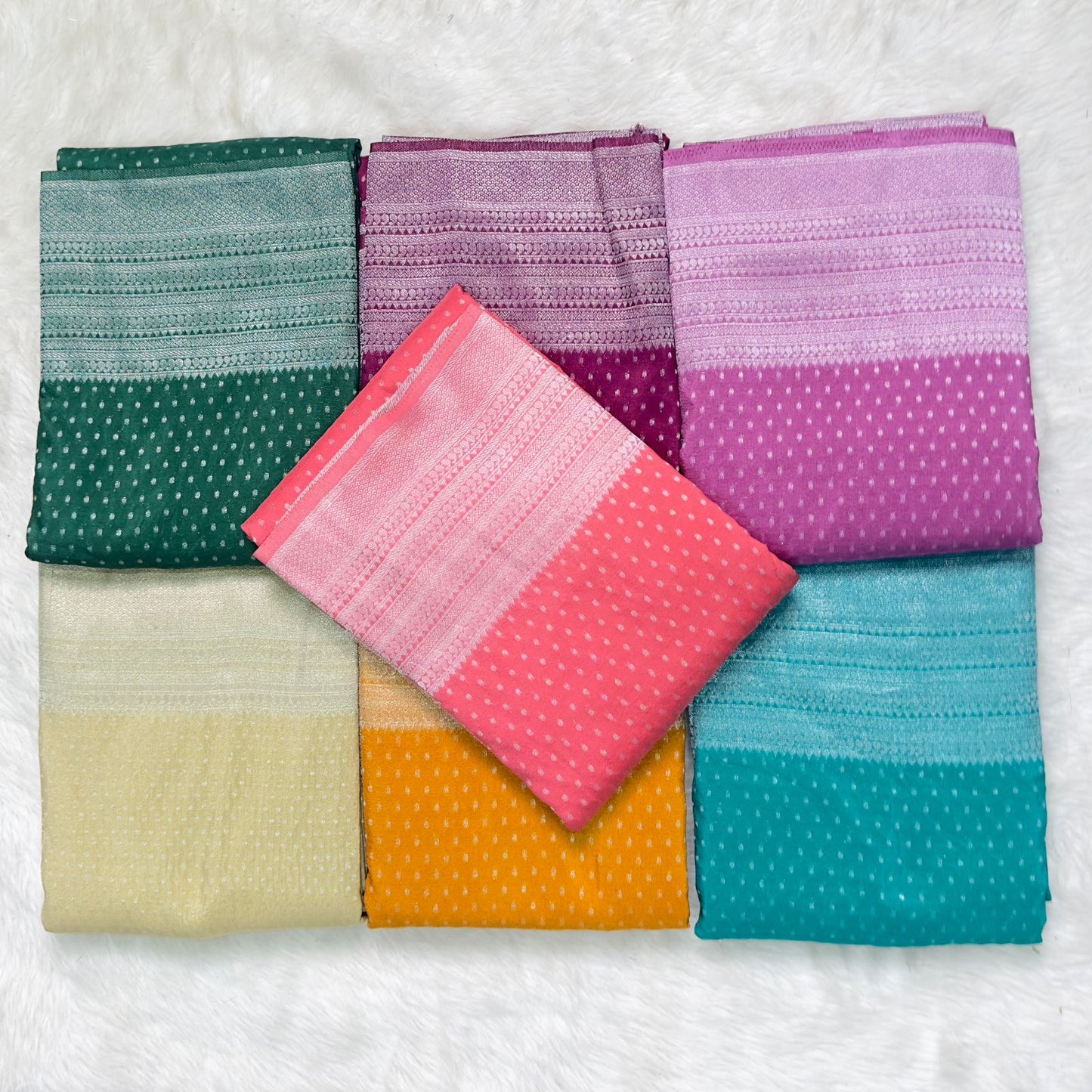 Banarasi Butti Chanderi Silk Pink