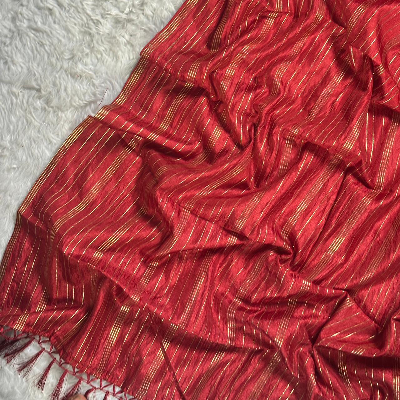 Vichithra Silk Saree Maroon