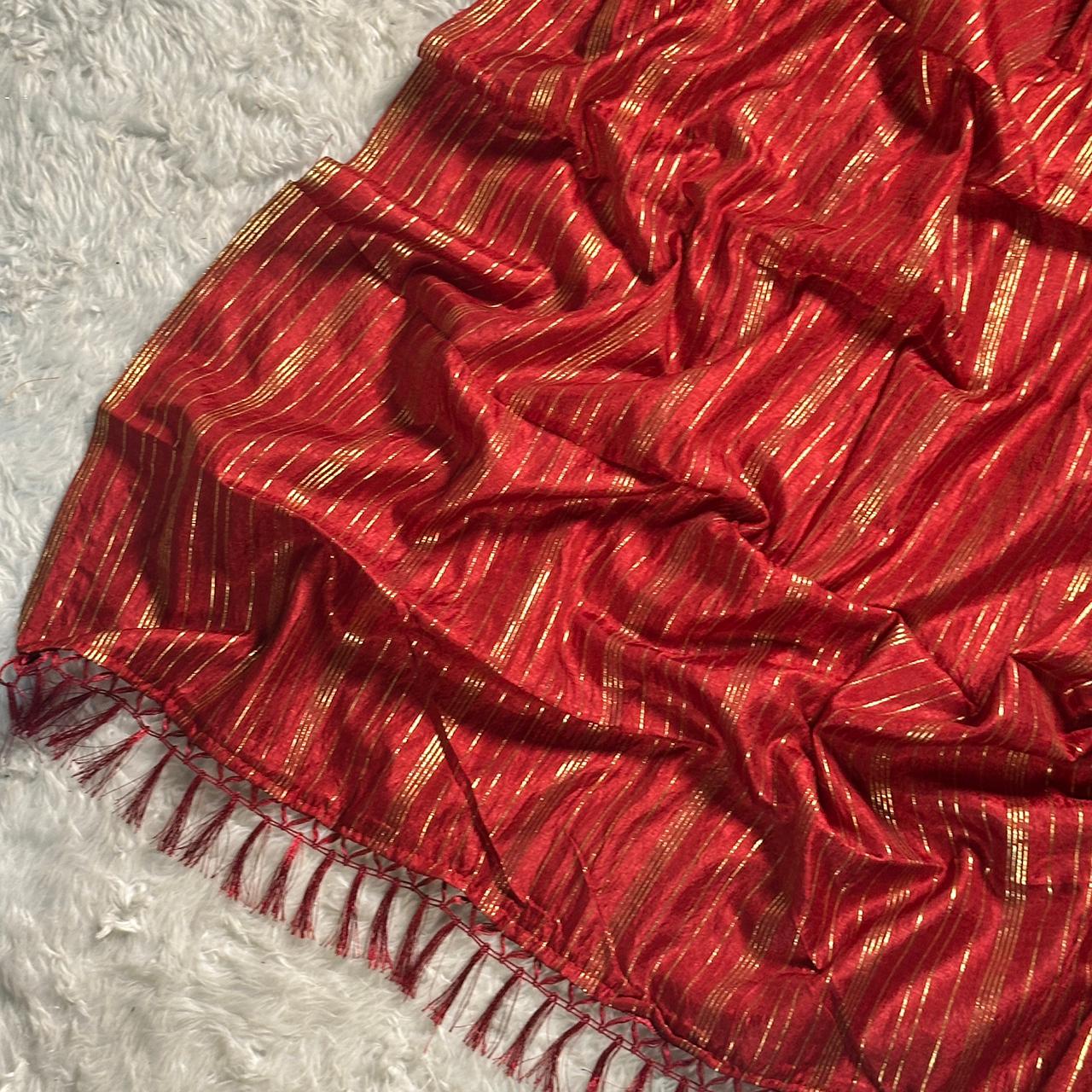 Vichithra Silk Saree Maroon