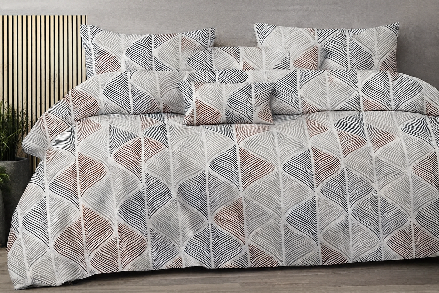 Queen Size Bedsheets with Floral Prints