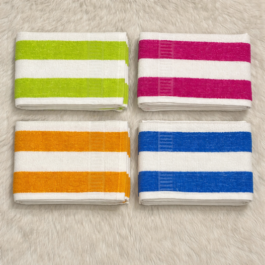 Colour Turkeys with Lines (4 Piece Set)