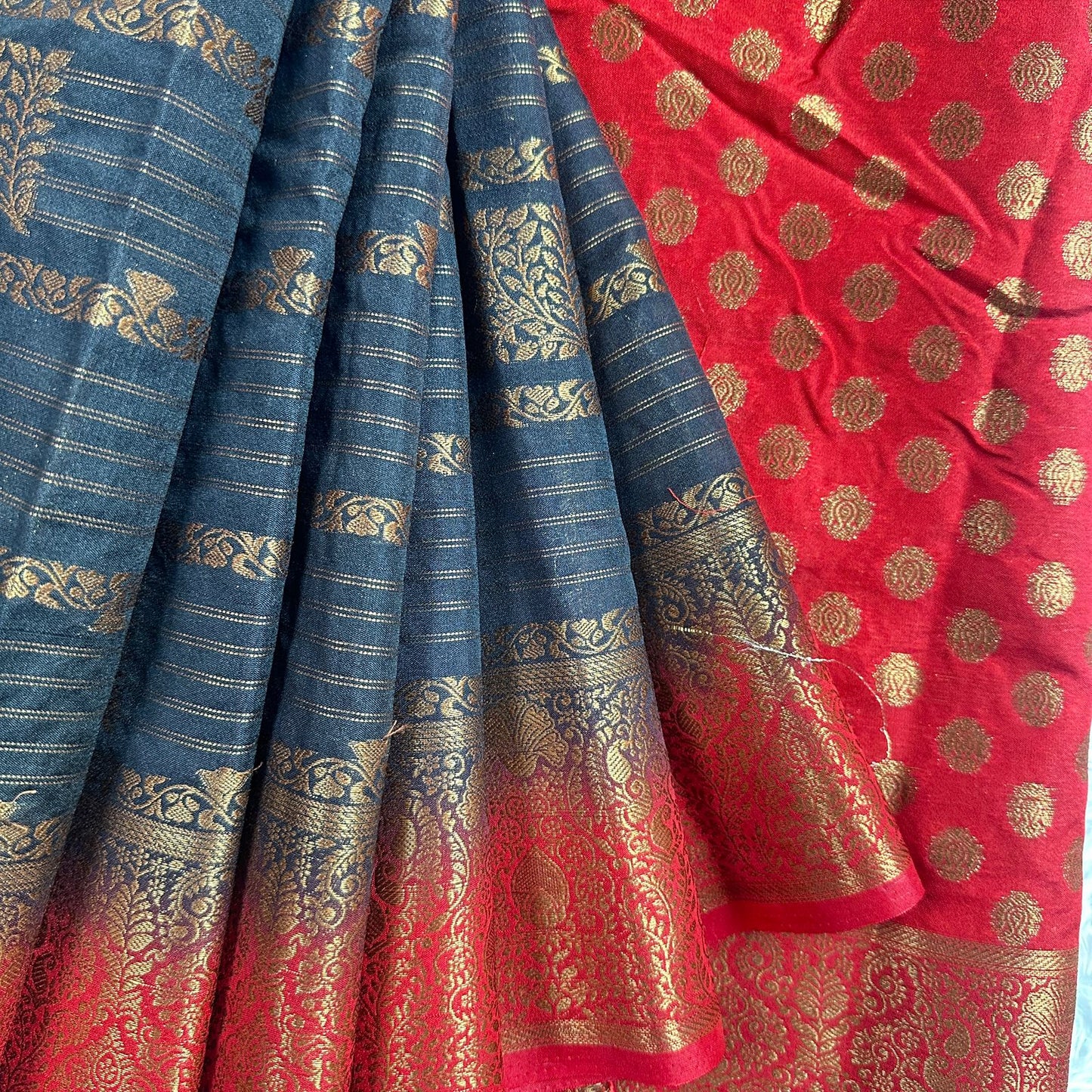 Royal Look Semi Silk Wedding Collections Blue