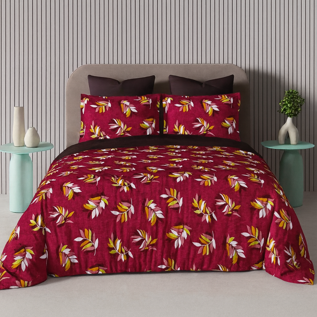 Queen Size Bedsheets with Floral Prints
