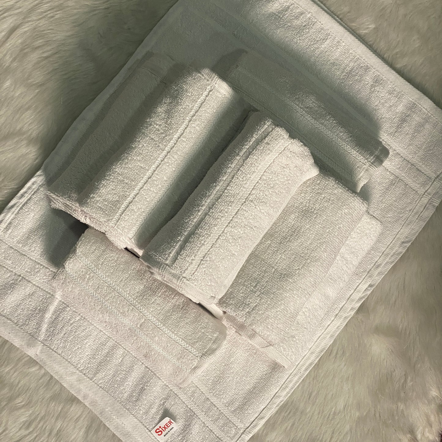 Soft Touch Premium Small Bath Towel Set -(4 Piece Set)