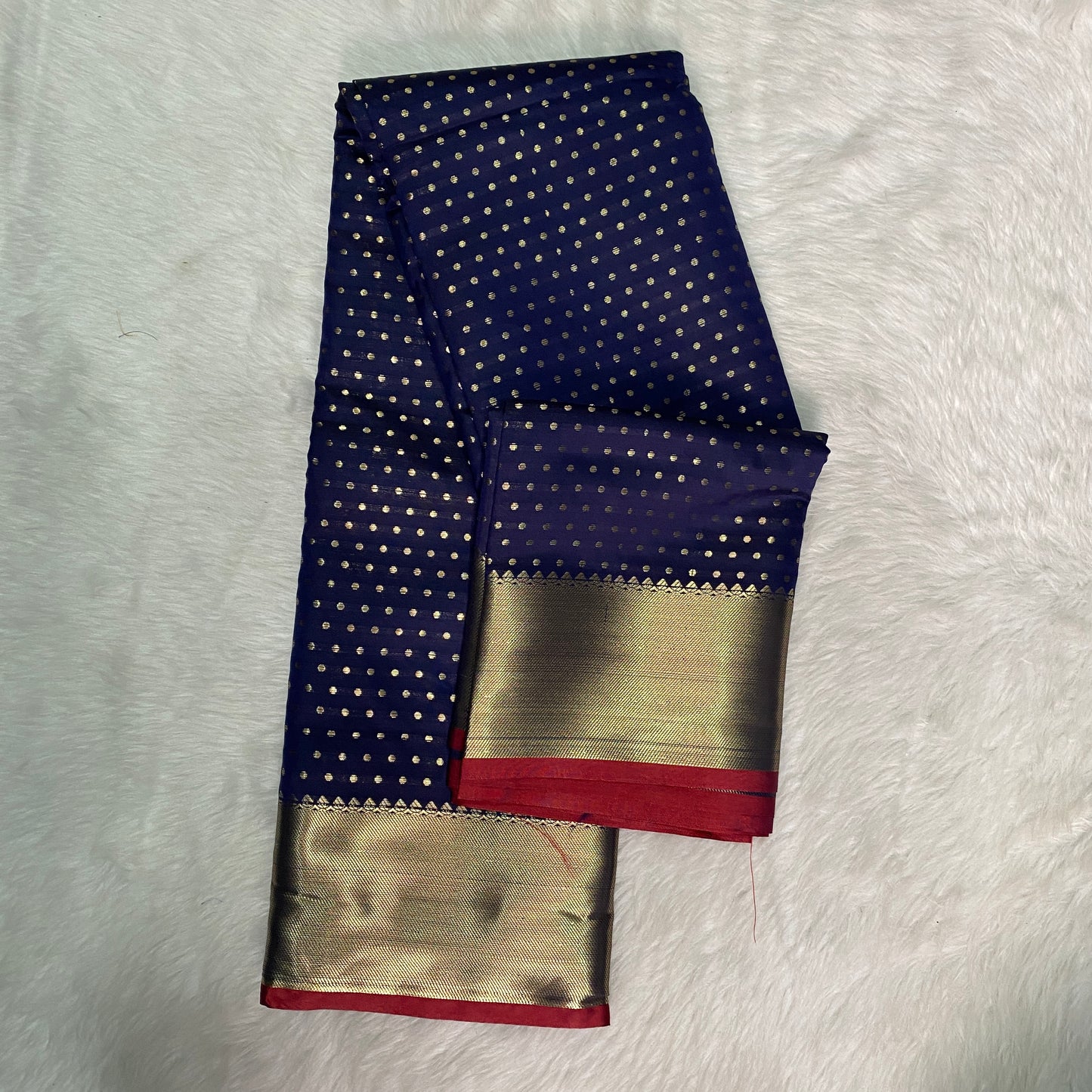 Banarasi Butti Bavinji Navy Blue