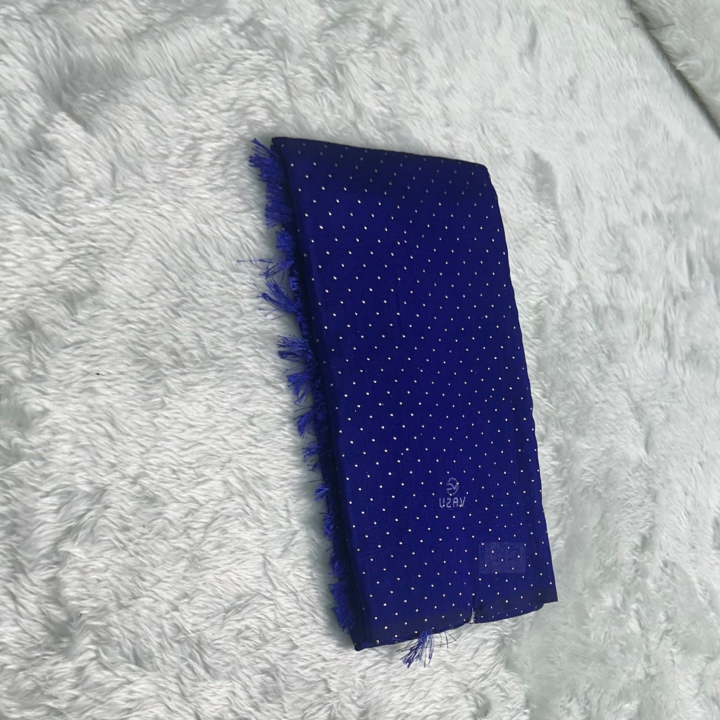 Fancy Saree Royal Blue Dress Code