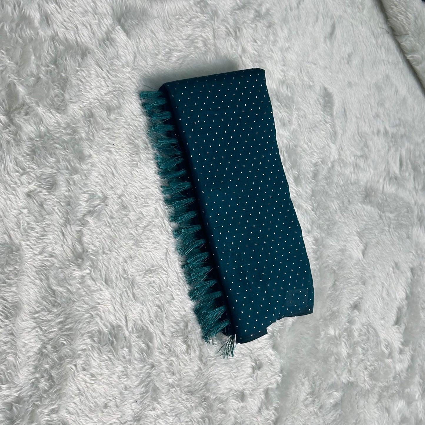 Fancy Saree Light Blue Blue Dress Code