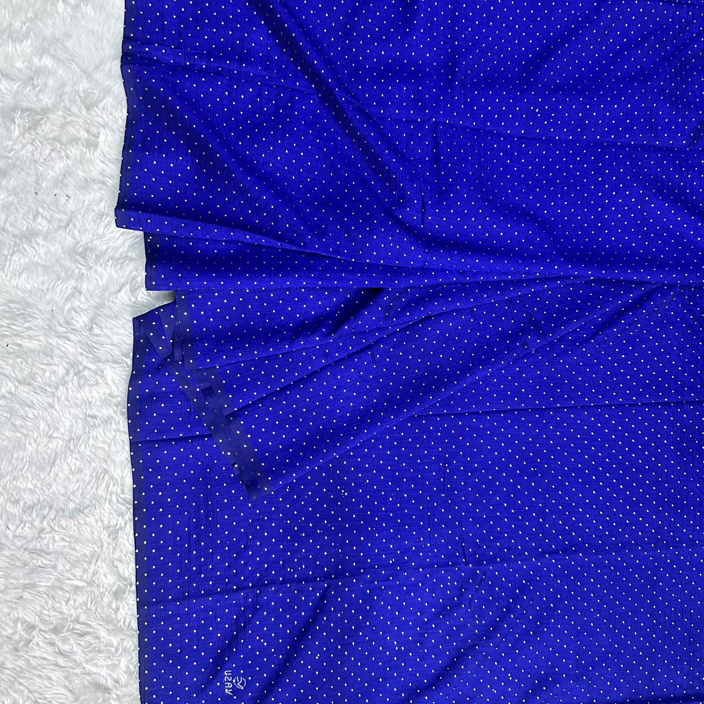 Fancy Saree Royal Blue Dress Code