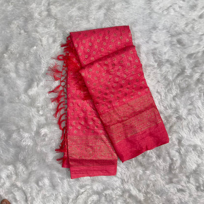 Kasmiri Silk Saree Red Dress Code