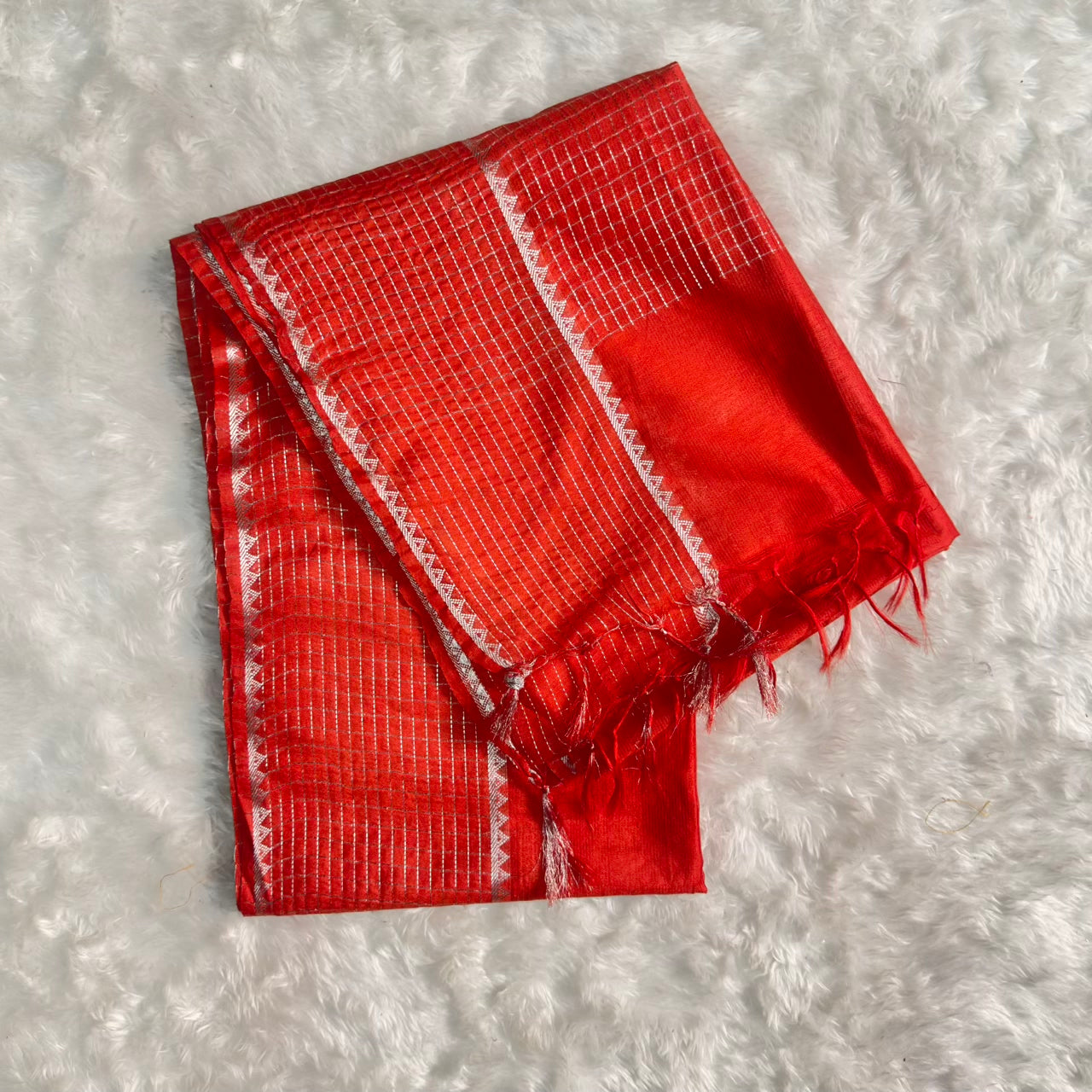 Semi Tussar Silk Saree