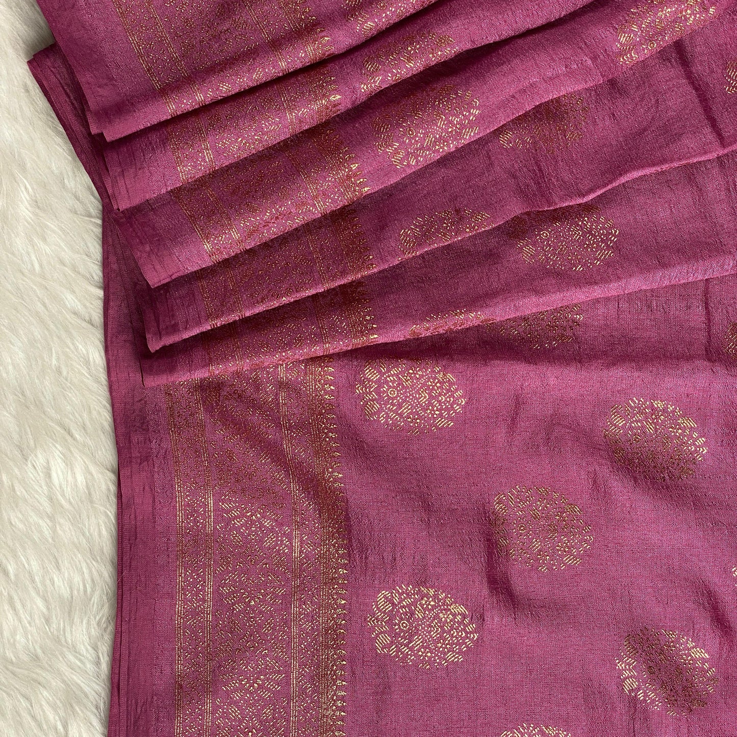 Vaigha Vichitra Jalar Fancy Saree Dress Code Dark Pink Dress Code