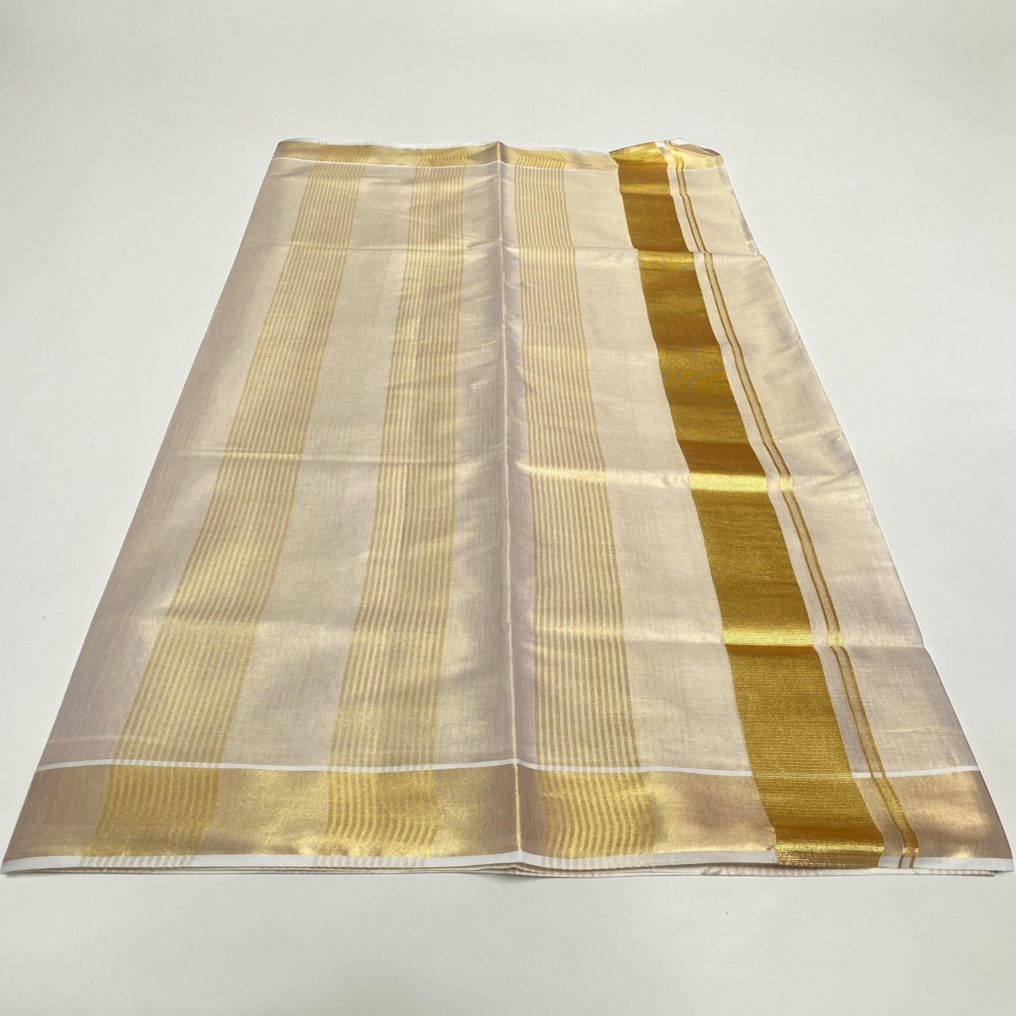 New Stripe Tissue Saree
