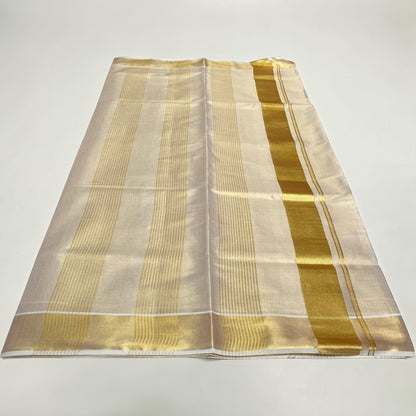 New Stripe Tissue Saree