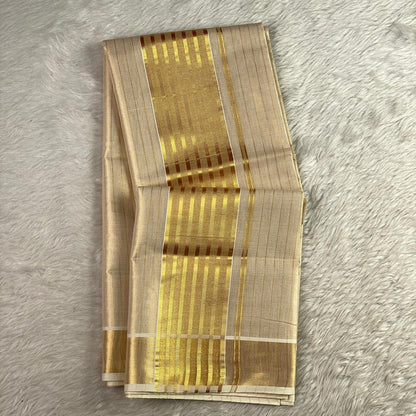 Rich Pallu Stripe Tissue Saree