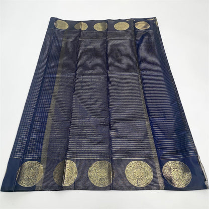 Laya Semi Soft Silk Wedding Collection Blue
