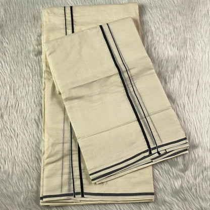 Puliyilakkara Set Mund Black Kara