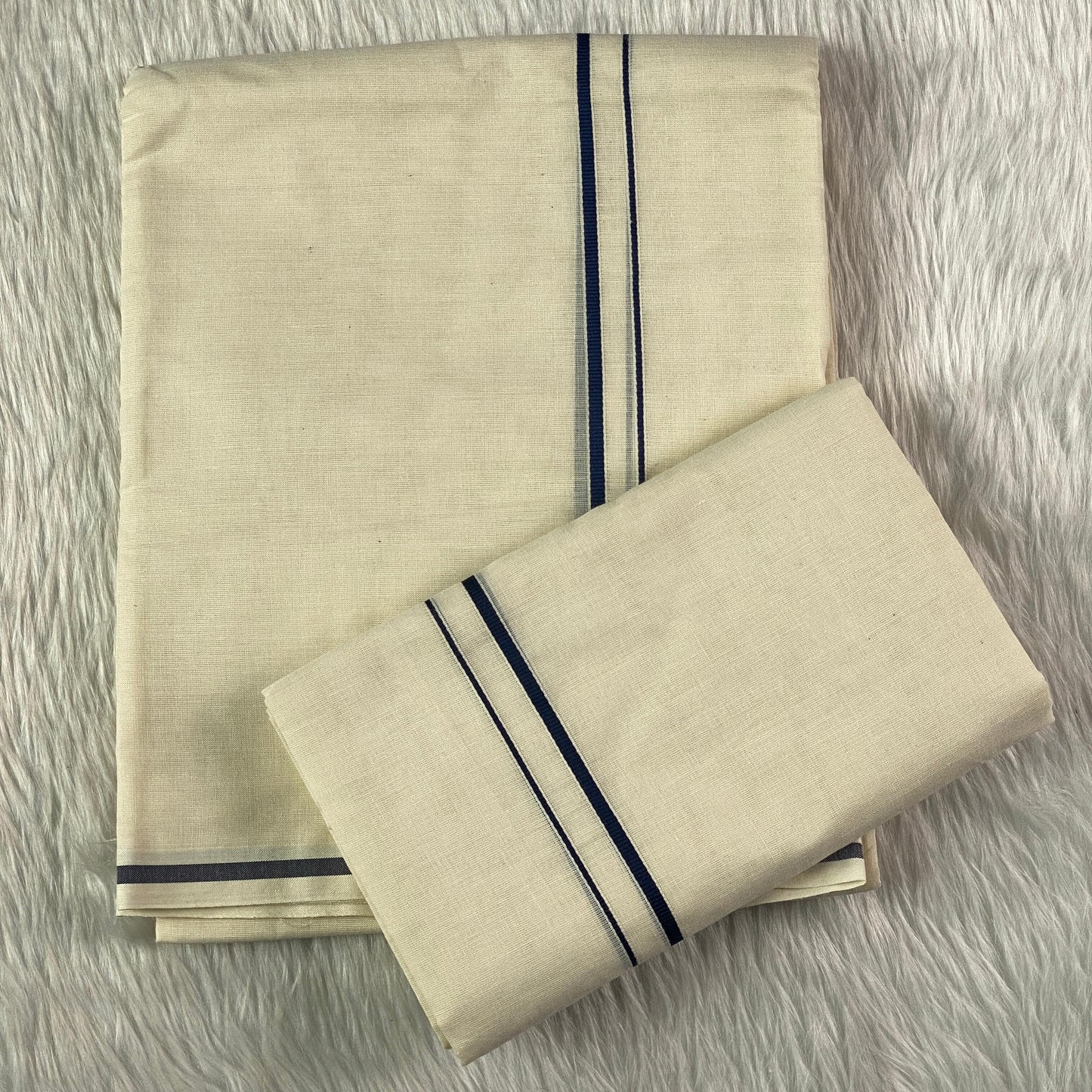 Puliyilakkara Set Mund Blue Kara