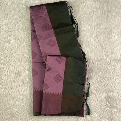 Theertha Soft Silk Saree Lavender
