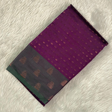 Diya Soft Silk Saree in Purple