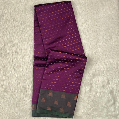 Diya Soft Silk Saree in Purple