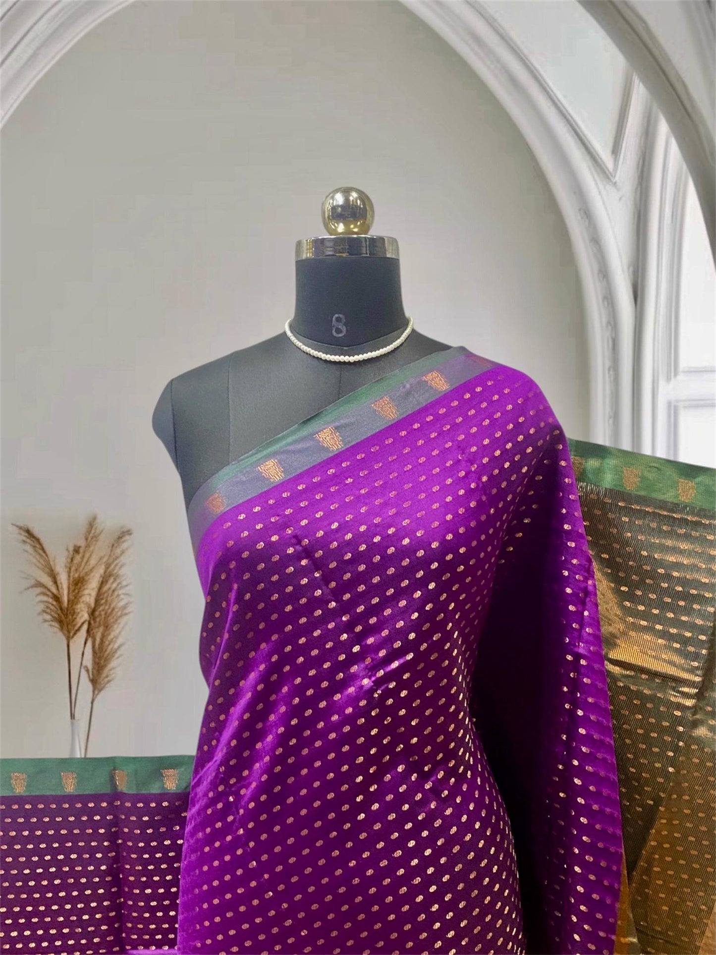 Diya Soft Silk Saree in Purple