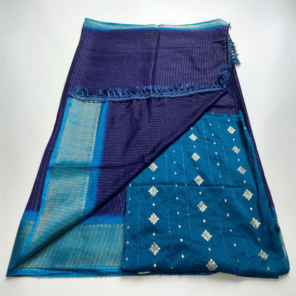 Nila Light weight Saree Blue
