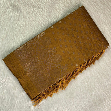 Kashmiri Silk Saree Mustard (Dress Code)