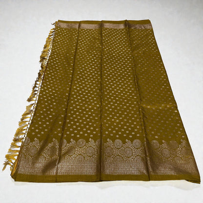 Kashmiri Silk Saree Mustard (Dress Code)