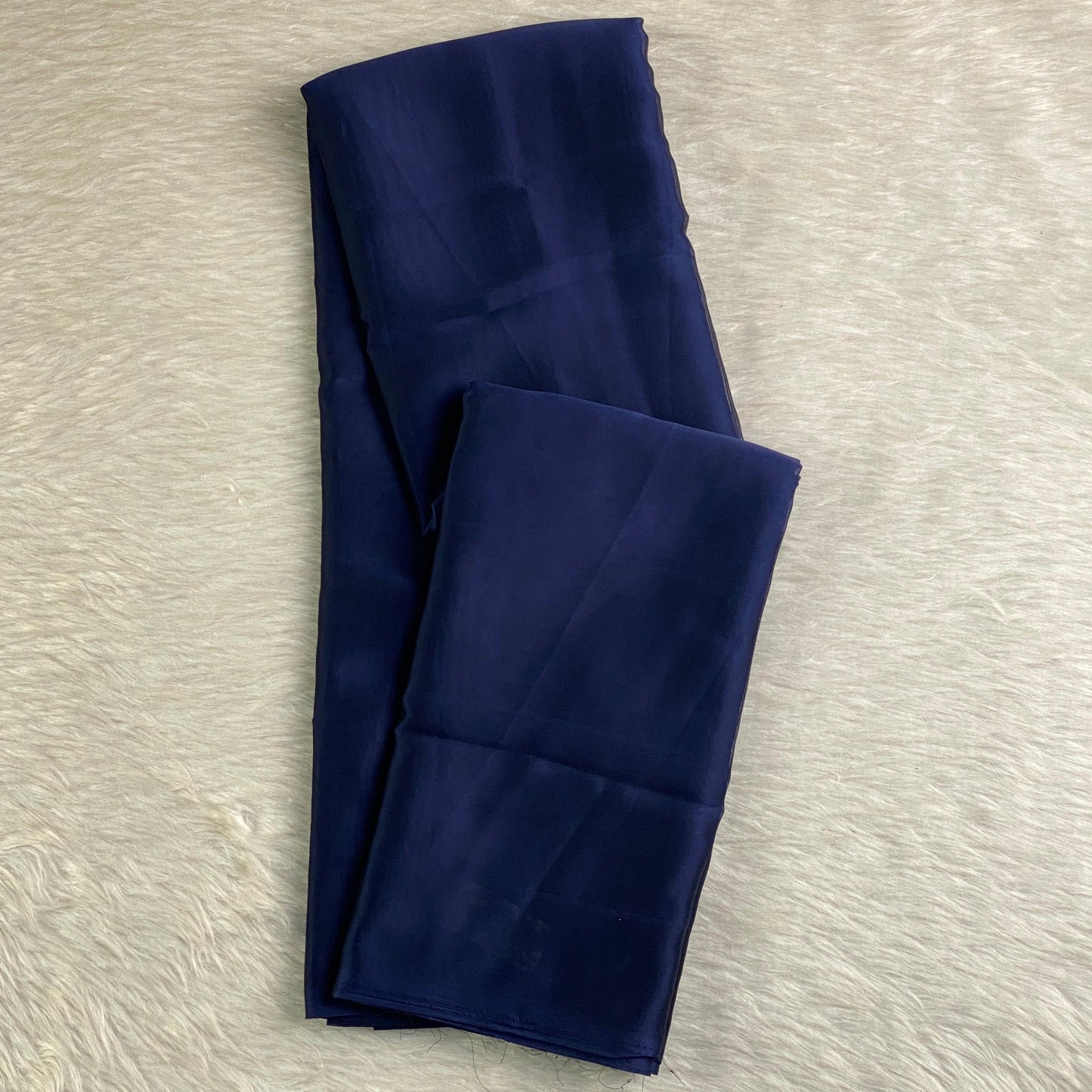 Chiffon Fancy Saree Blue