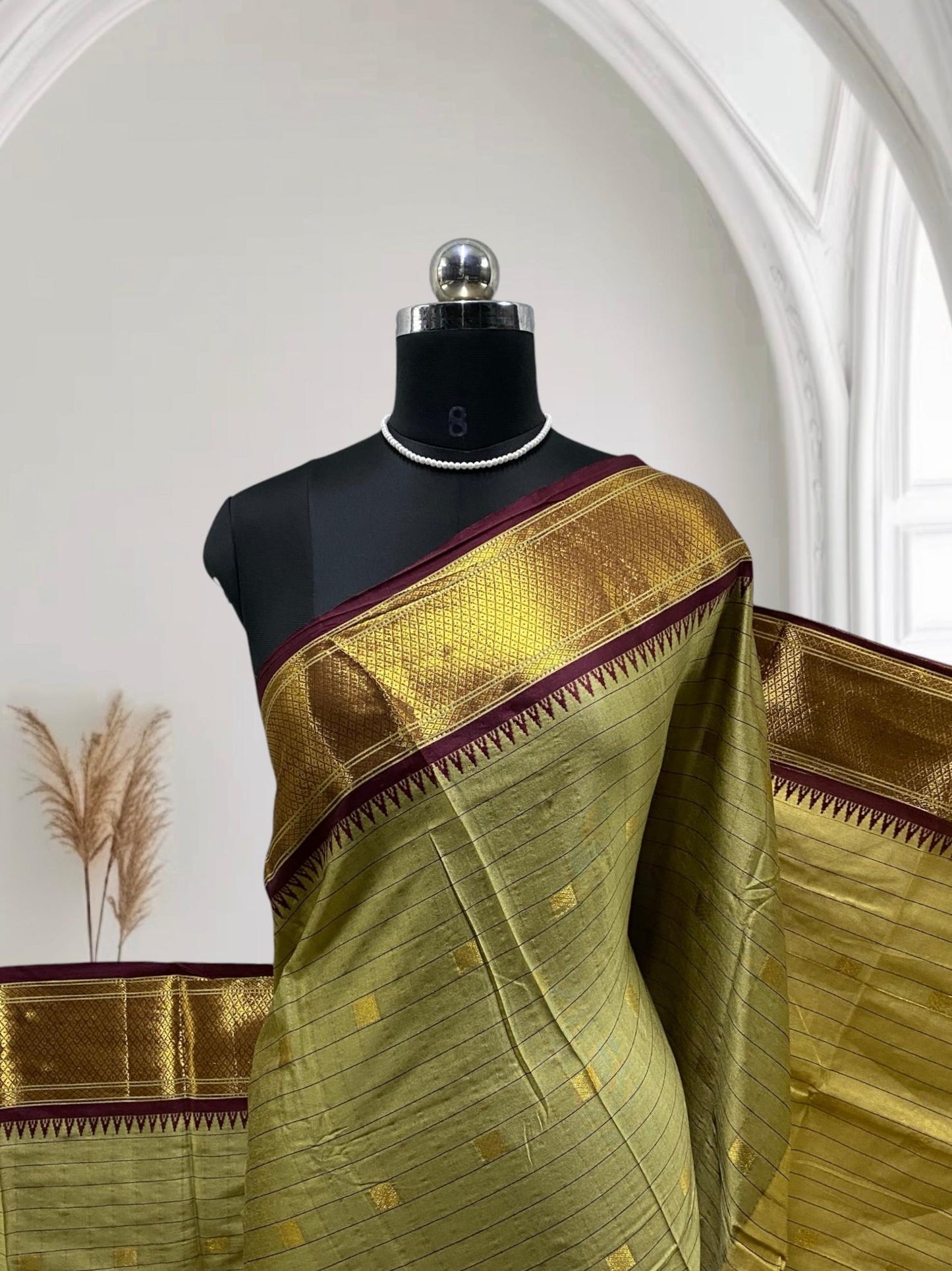 Avani Soft Silk lines Saree  Pastel Shade