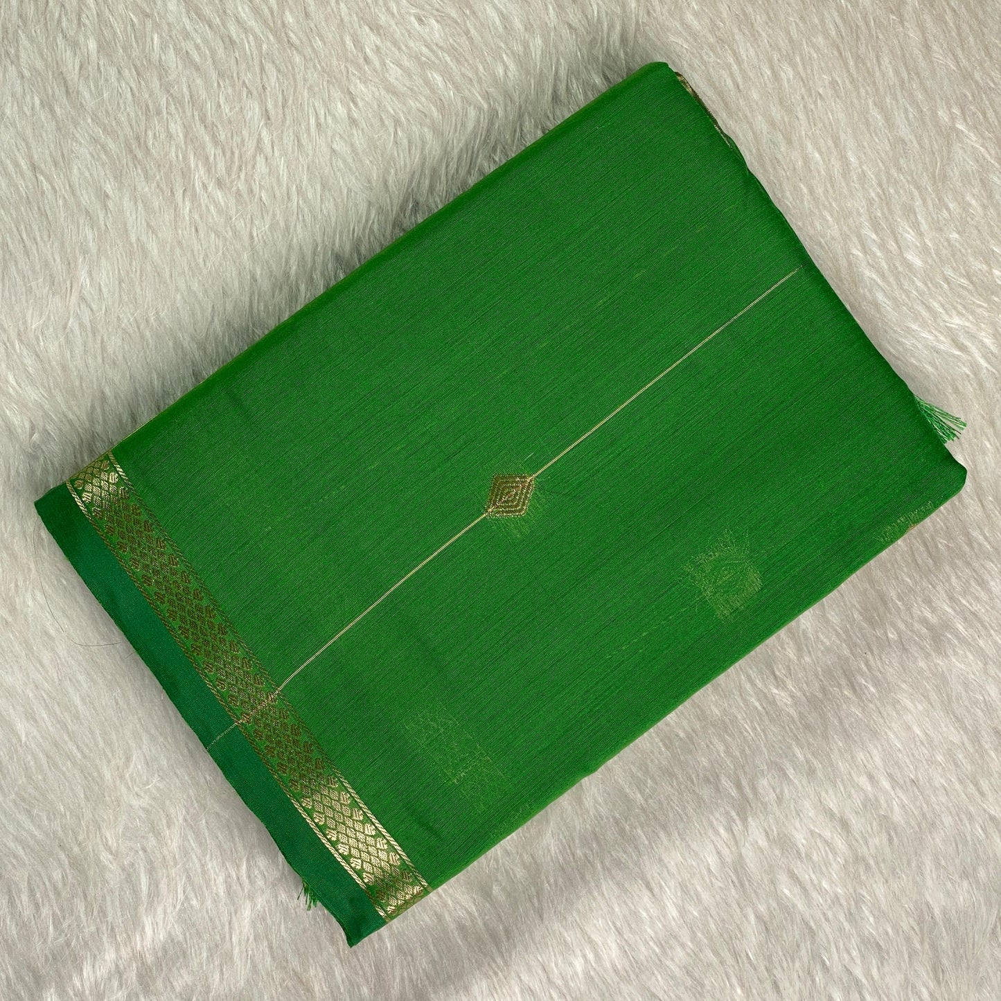 Saikala  Chanderi Silk Sarees Green